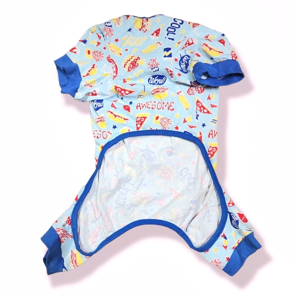 Cute snacks themed dog pajamas - Picture 2 of 3